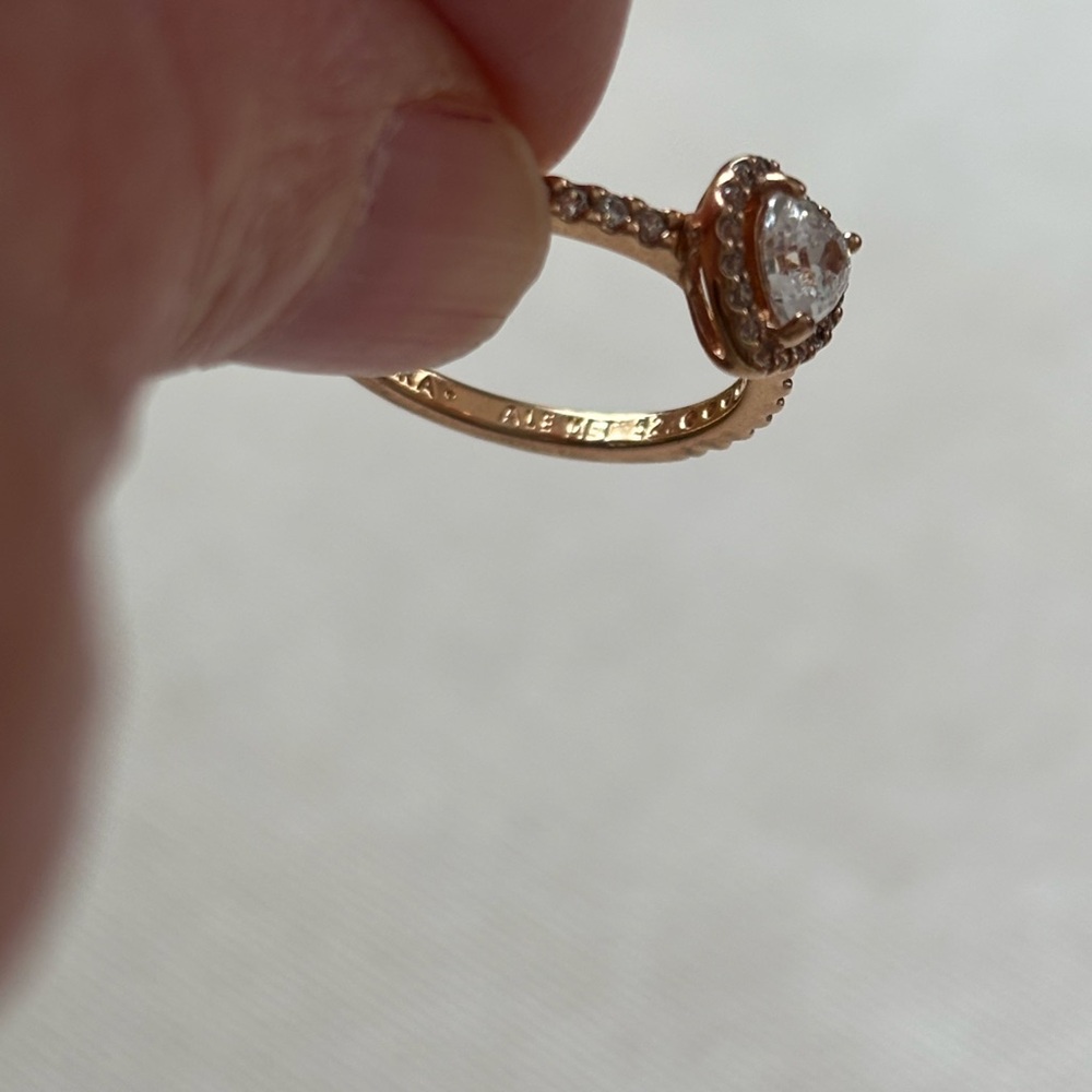 Beautiful Pandora rings worn separately or as shown. Size 52(6) - Picture 4 of 7